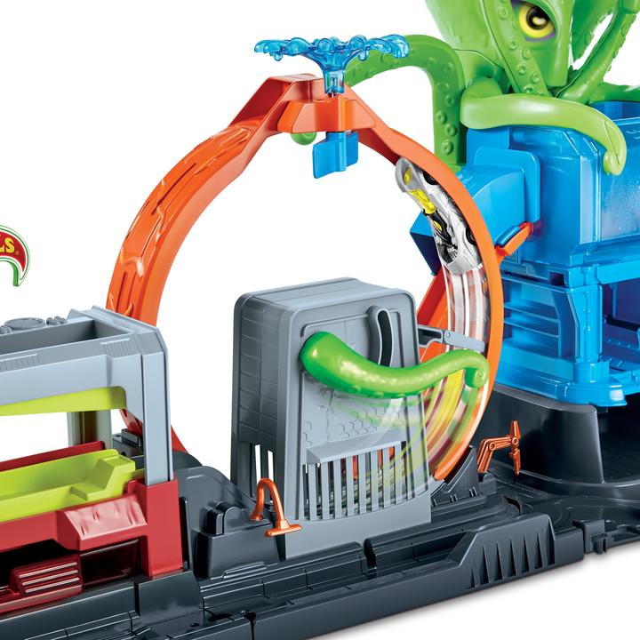 Produktbild Hot Wheels City Color Reveal Ultimative Auto-Waschanlage