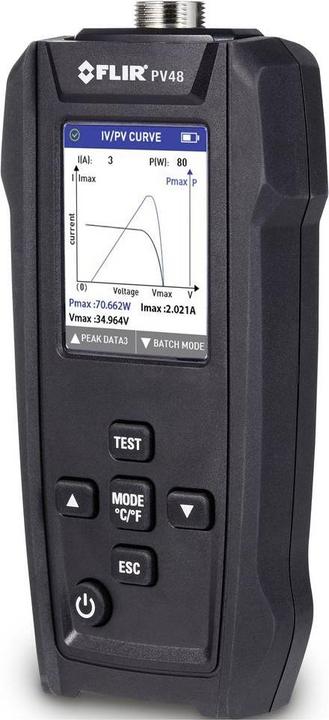 Actual product image Flir Solarpanel-Tester und I-V-Kennlinien-Tracer mit Temperaturmessungen PV48 So