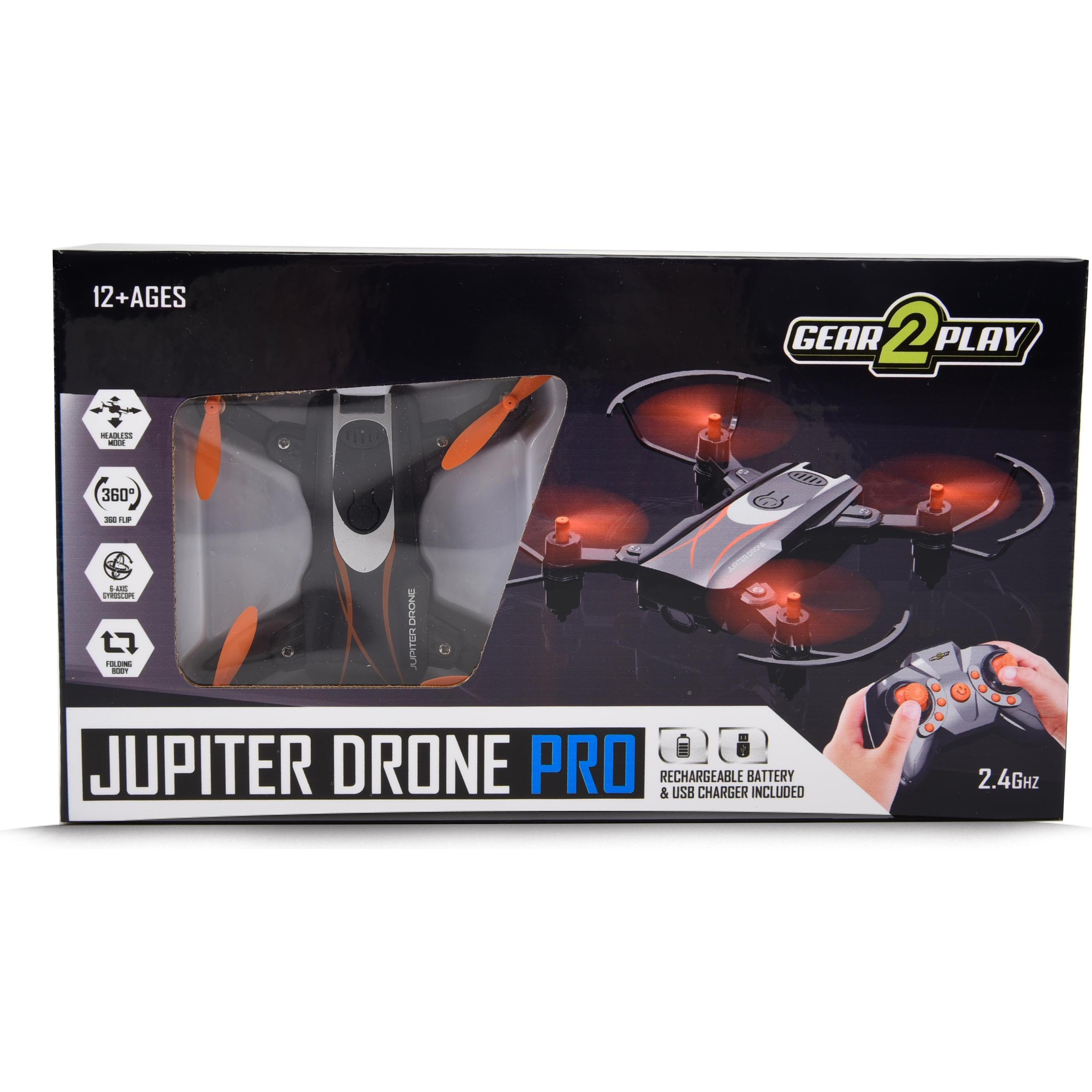 Gear2play Funkgesteuerte Jupiter-Drohne Pro, Drohne, Weiss