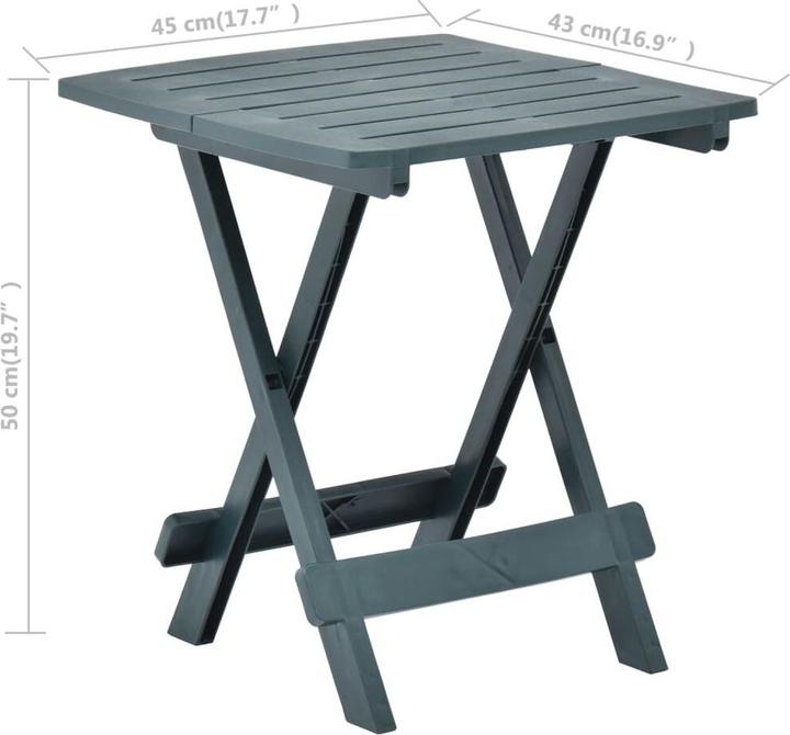 Produktbild vidaXL Gartentisch (45 x 43 x 50 cm)
