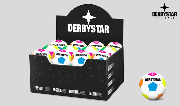 Productafbeelding Xtrem Sports Derbystar minivoetbal 6cm rubber