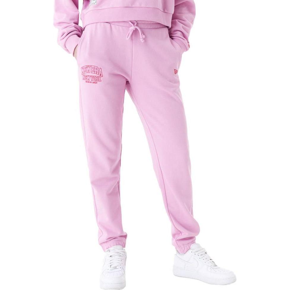 New Era, Damen, Hosen, Ladies Jogger Sweatpants fondant pink - S, Rosa, (S)