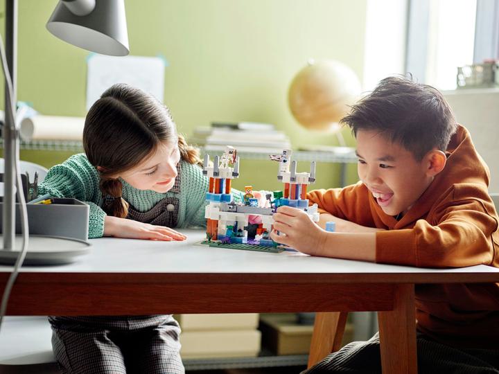 Produktbild LEGO Der Eispalast (21186, LEGO Minecraft)