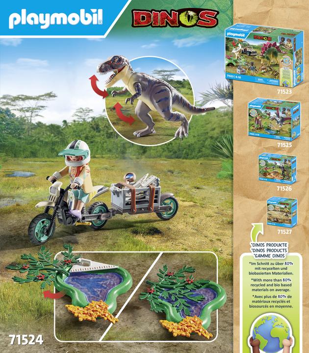 Image du produit Playmobil Recherche de traces de T-Rex (71524, Dinosaures Playmobil)