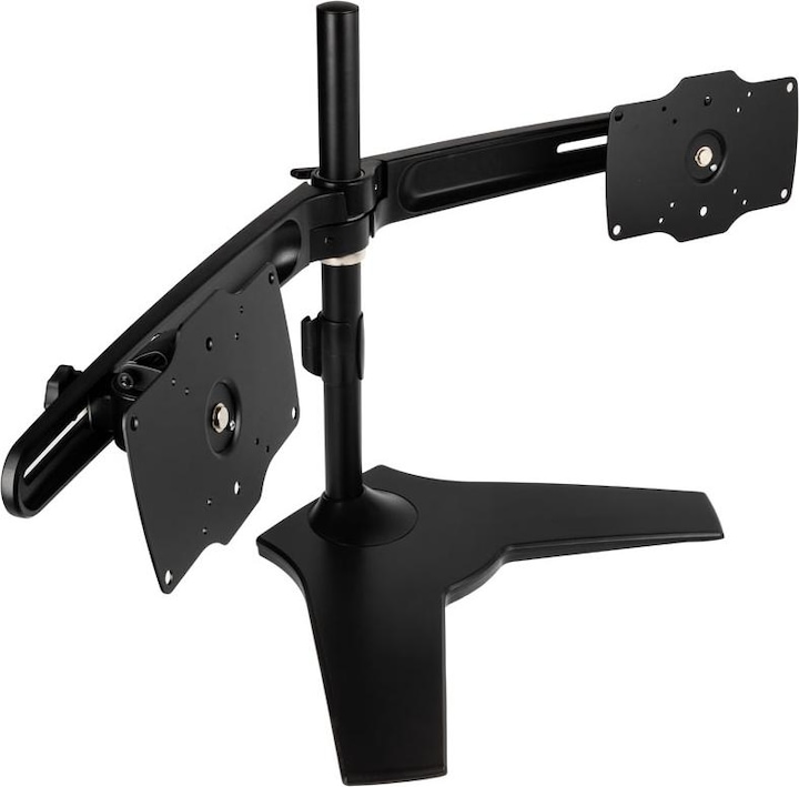 Produktbild Silverstone SST-ARM23BS-L - Dual Monitorarm (Tisch, 32.01")