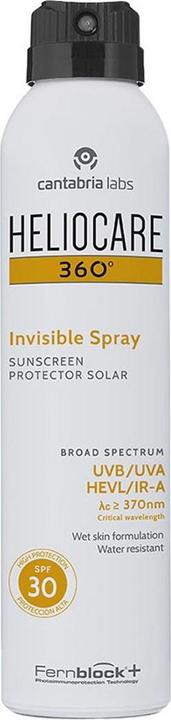 Immagine prodotto Cantabria Labs 360 Invisible Sunscreen Spray SPF30 200ml (Spray solare, SPF 30, 200 ml, 230 g)