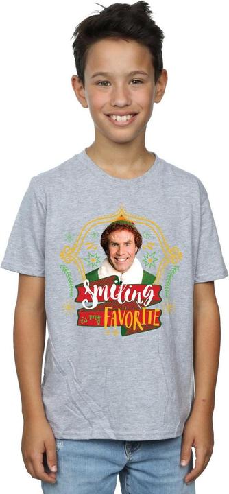 Immagine prodotto Elf Buddy Smiling Maglietta Ragazzi (140, 146)