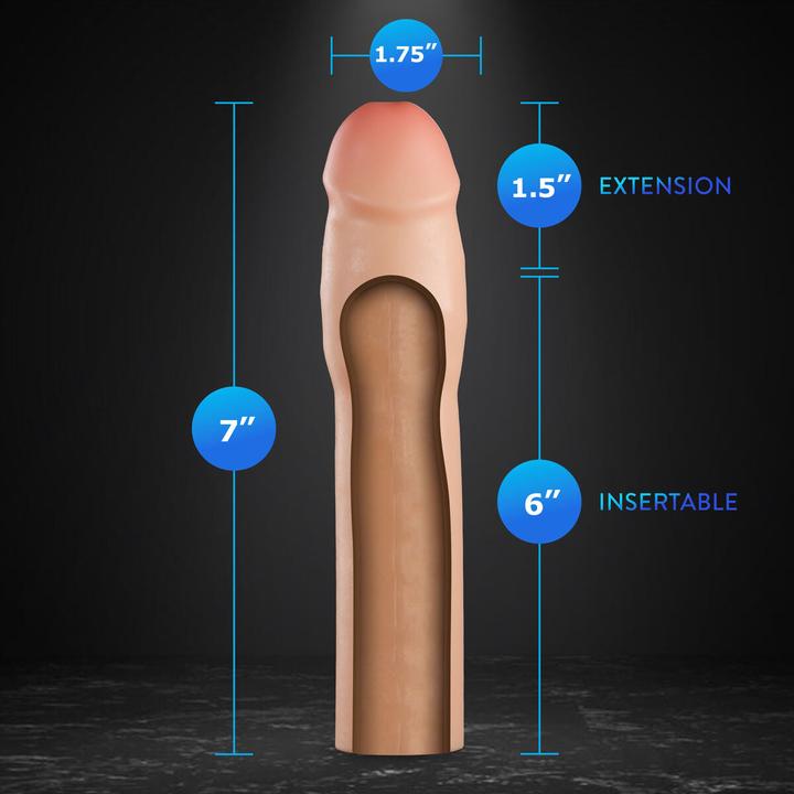 Produktbild Blush performance plus 1.5 inch silicone penis xtender beige