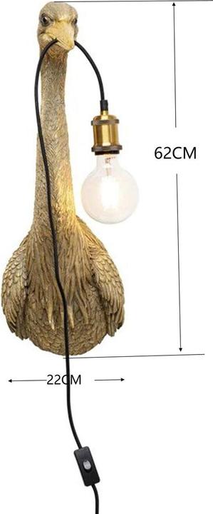 Actual product image Kare Design Wall Lamp Heron (E27)