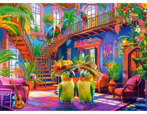 Immagine prodotto Castorland Puzzle 200 pezzi Pappagalli in Paradiso (200 pezzi)