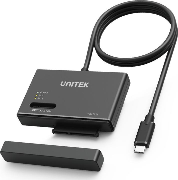 Unitek Mostek Na Dyski Sata M.2 Mvme USB-C
