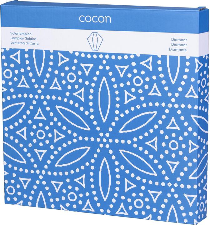 Actual product image Cocon Lantern LED Solar Diamond (0.44 m)