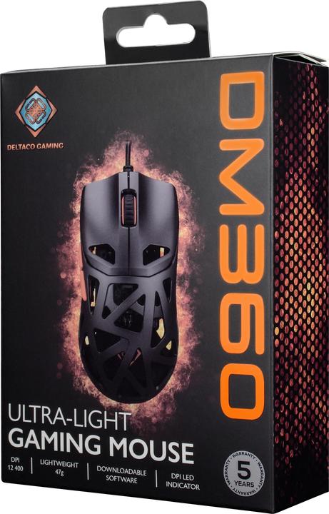 Immagine prodotto Deltaco Ultra-Lightweight - Gaming Mouse (Cablato)