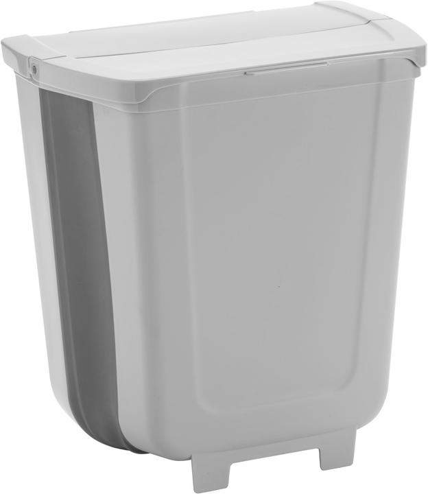 Actual product image Brunner Pillar Foldaway 8 l Waste Bin, Grey (8 l)