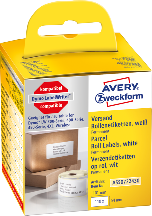 Image du produit Avery Étiquettes en rouleau