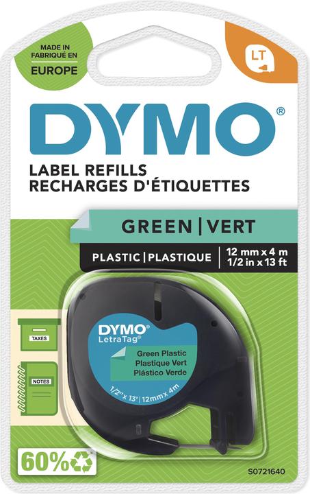 Produktbild Dymo S0721640 (1.20 cm, Grün, Schwarz)