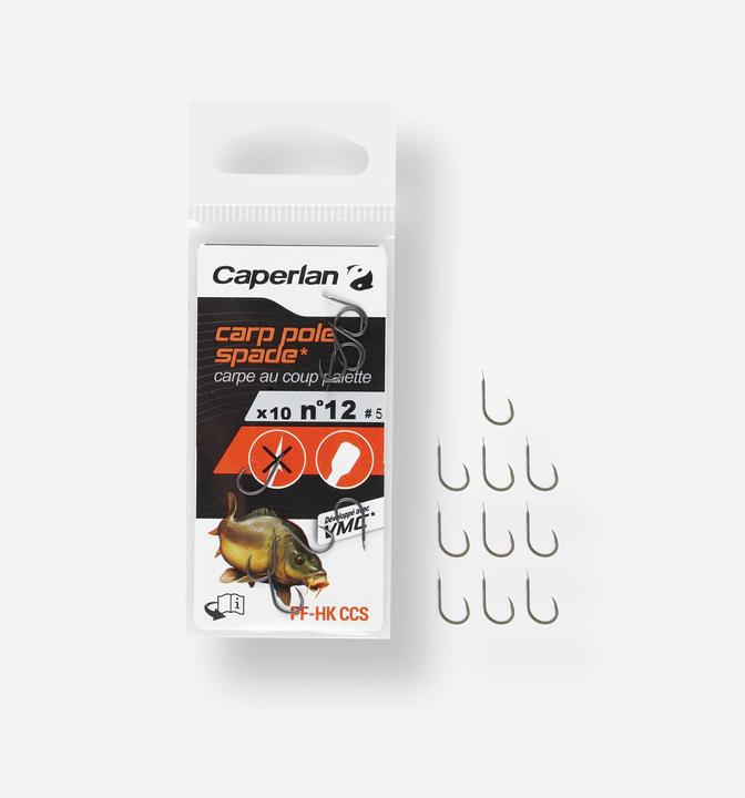 Produktbild Caperlan Haken Plättchenhaken Karpfenstippen (10 cm)