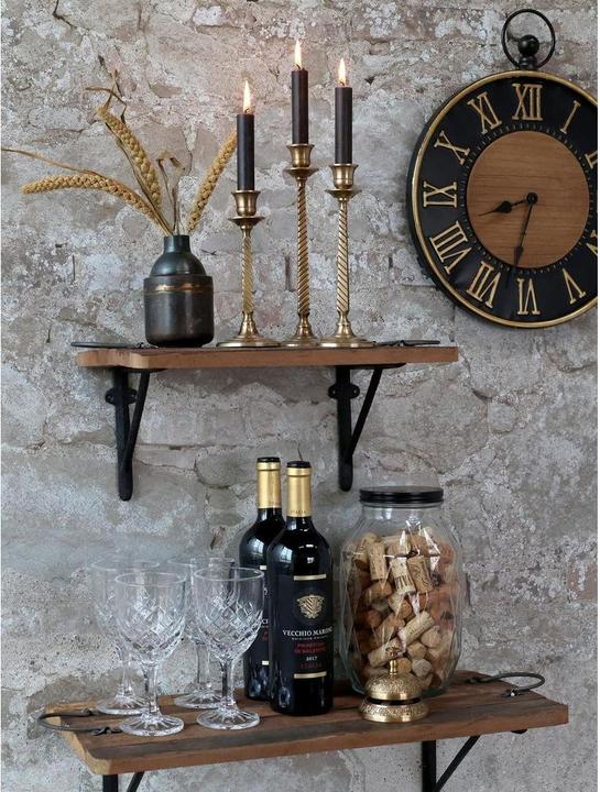 Actual product image Chic Antique Shelf support 17.5 x 4.5 x 23 cm, black