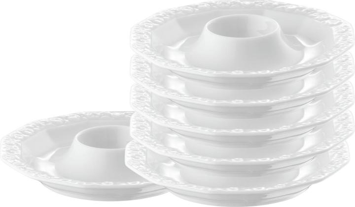 Produktbild Rosenthal Maria Weiss Eierbecher mit Ablage Set6 (6x)
