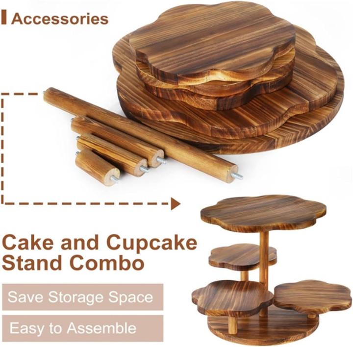 Actual product image Ratstone Tortenständer mit 4 Etagen