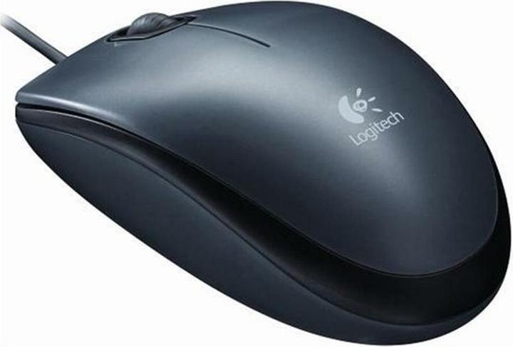 Actual product image Logitech Mouse M90 Schwarz Grau (20 Stück) (Cable)