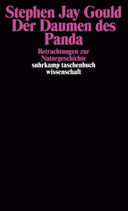 Produktbild Der Daumen des Panda (Deutsch, Stephen Jay Gould, 1989)