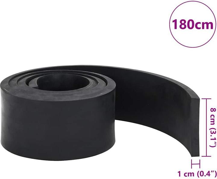 Produktbild vidaXL Gummileiste für Schneepflug