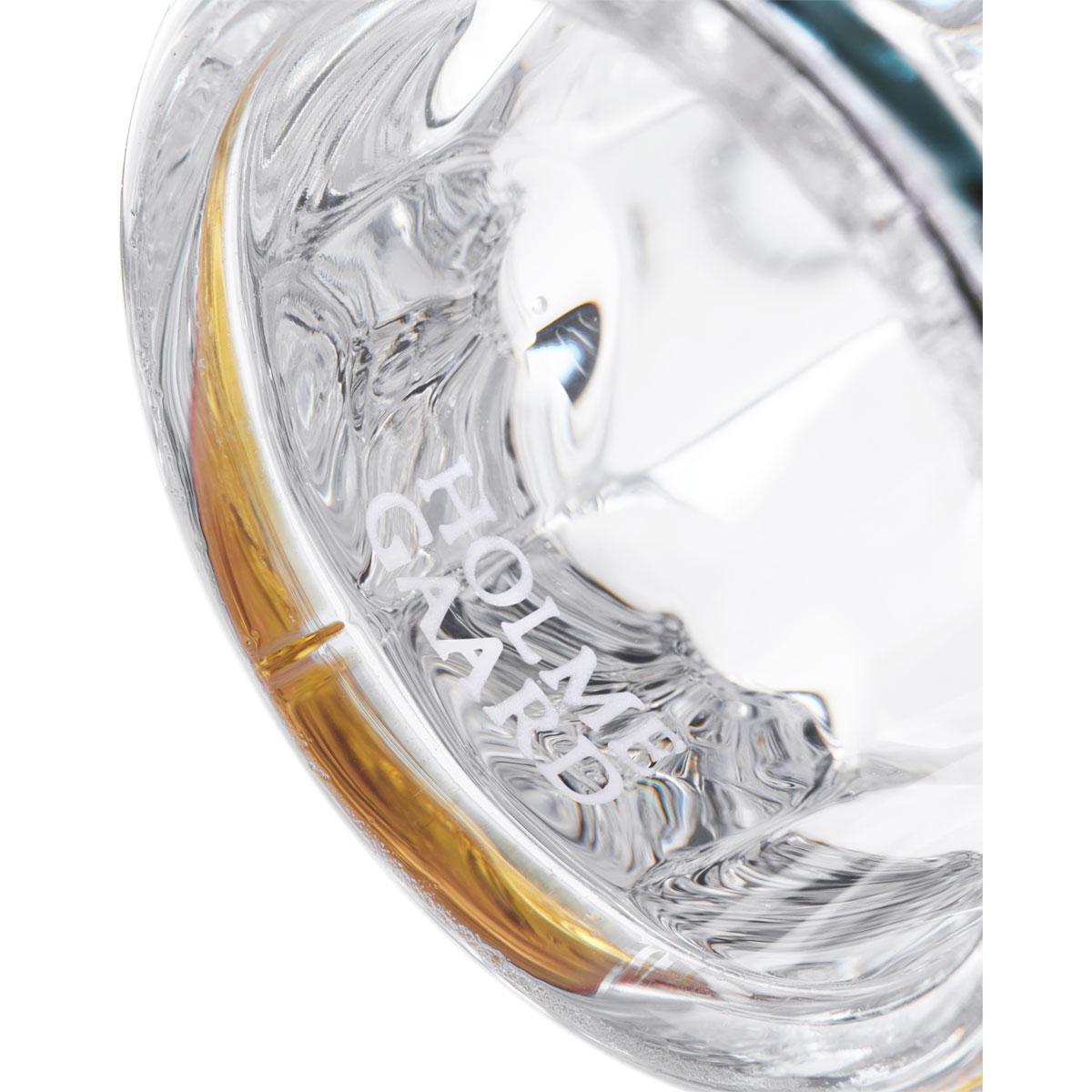 Thumbnail - Holmegaard, Christbaumschmuck, H 6 cm - Glas - Klar/guld (1 -teilig)
