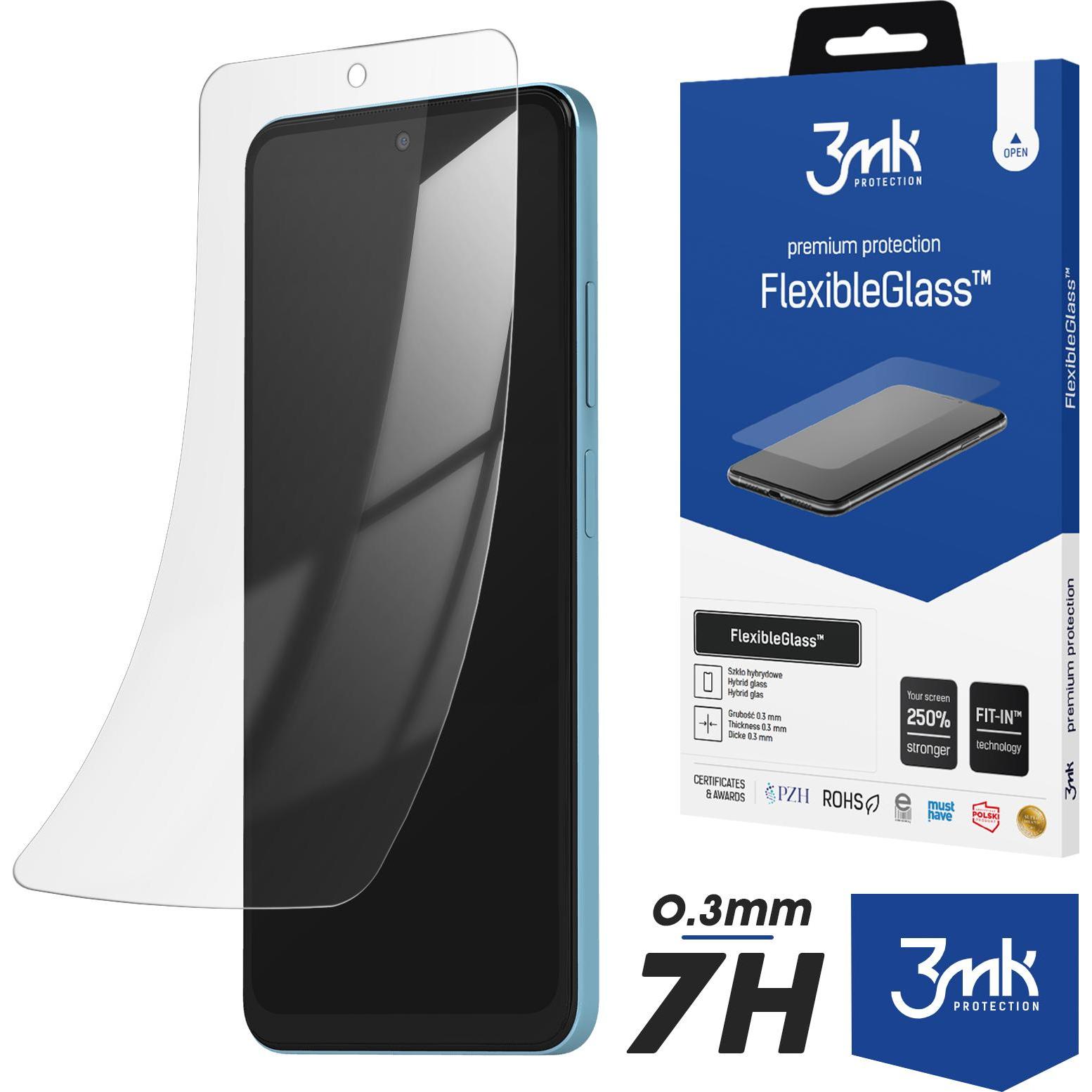 Thumbnail - 3MK hybrid glass Flexible 2.5D for Xiaomi Redmi Note 11 5G (1 Stück, Xiaomi Redmi Note 11 5G), Smartphone Schutzfolie, T...