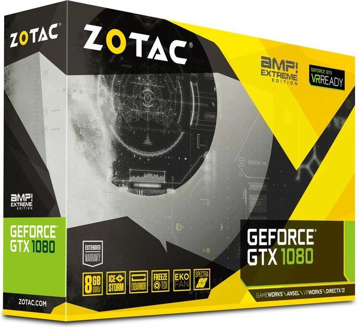 Immagine prodotto Zotac GeForce GTX 1080 AMP Extreme (8 GB)