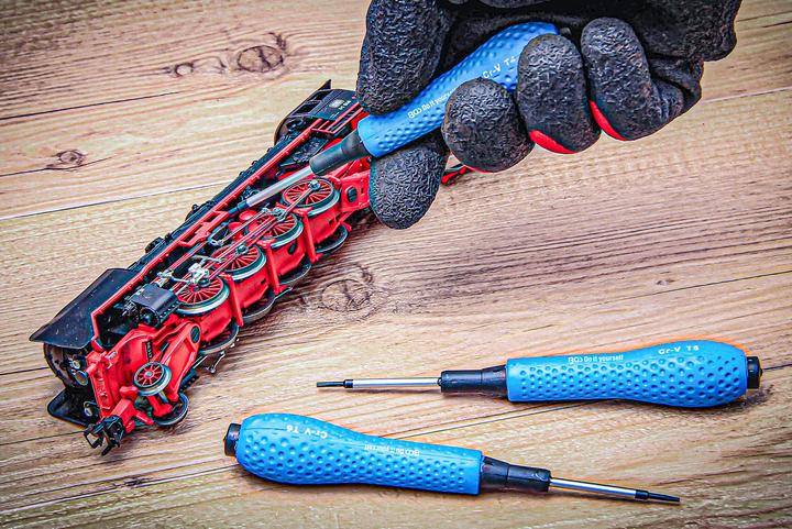 Actual product image BGS Jeu de tournevis de précision | profil en T (pour Torx) T4 / T5 / T6 | 3 pièces (Set, TX)