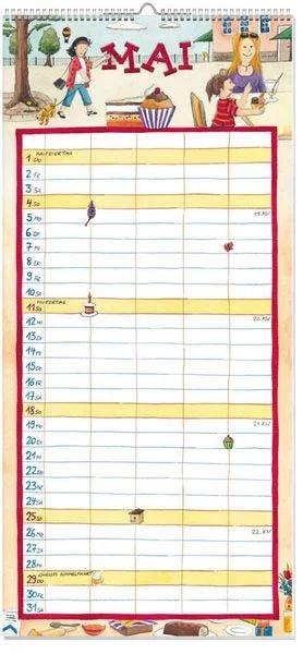 Produktbild Mein Familienplaner 2025 (42 x 30 cm)
