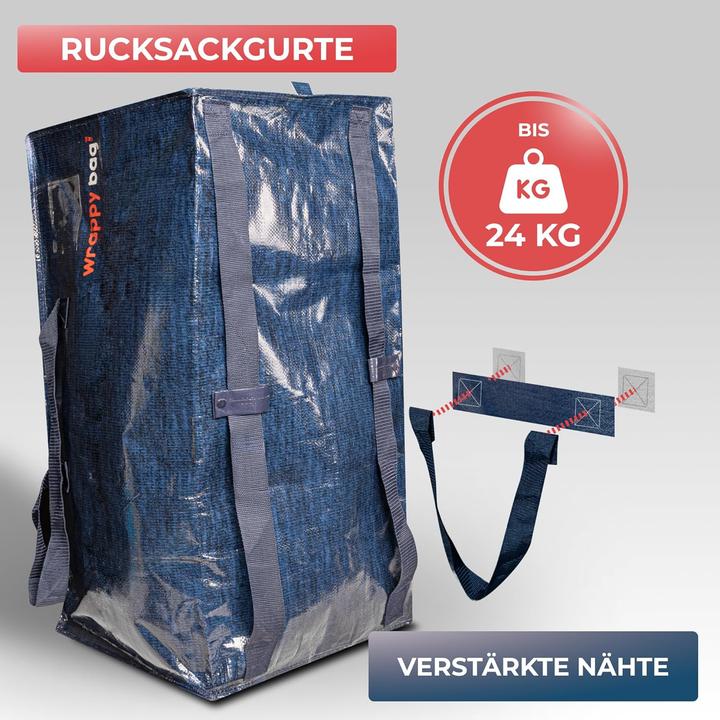 Produktbild Wrappybag 4er-Set Umzugstaschen