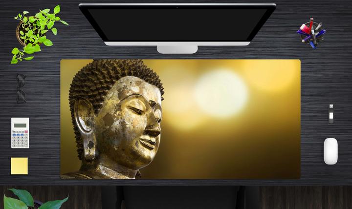 Actual product image CoverYourDesk Golden Buddha