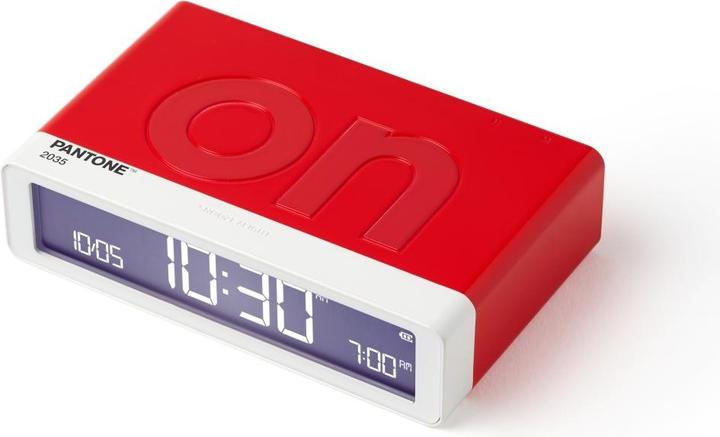 Image du produit Lexon Digitalwecker Flip Classic Pantone Red 2035