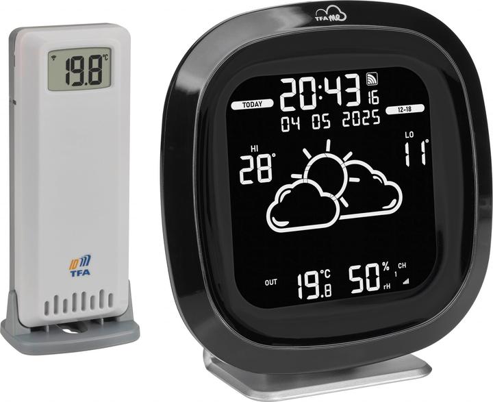 Produktbild Suomen Lämpömittari Oy 8833 Remote Weather Station, color display