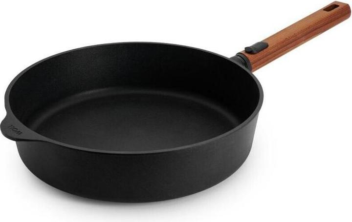 Woll 1728WLCI-Q Eco LogicQXR Guss-Hochrandpfanne (28 cm, Poêle à frire, Fonte d'aluminium)