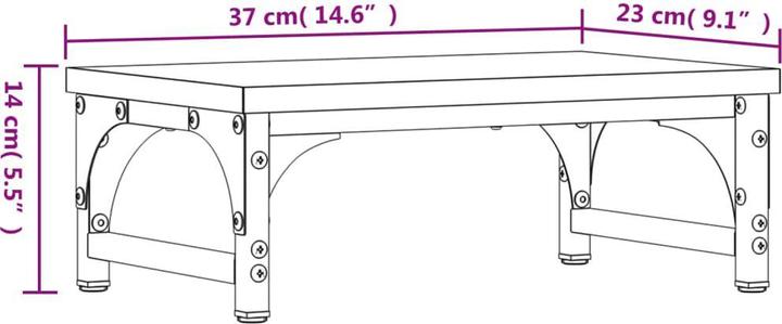 Immagine prodotto vidaXL Monitorständer