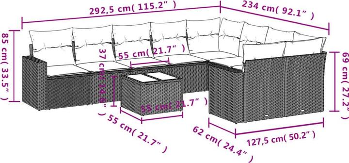Produktbild vidaXL Benicio