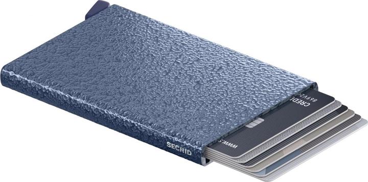 Actual product image Secrid Pasjeshouder / Kaarthouder Uitschuifbaar RFID Aluminium Cardprotector Blauw
