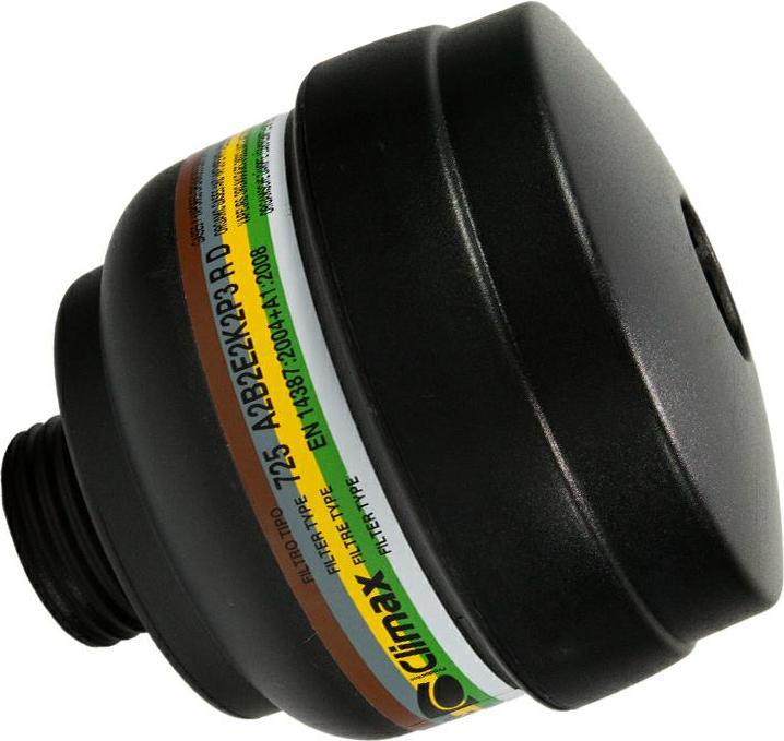 Produktbild Climax Studios Filter Typ 725 A2B2E2K2Hgp3 Für Masken 731 /1 Stk. (Keine offizielle Schutzklasse, 1 x)