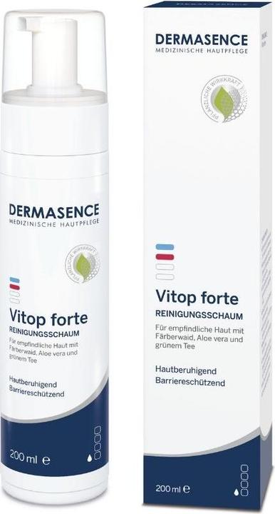 Actual product image Dermasence Vitop forte Cleansing Foam Foam (Cleansing Foam, 200 ml)