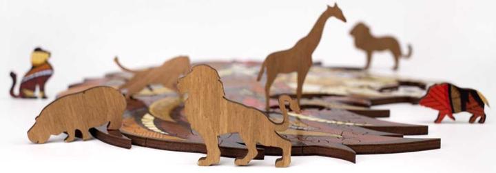 Actual product image Eco Wood Art Lynx (139 pieces)
