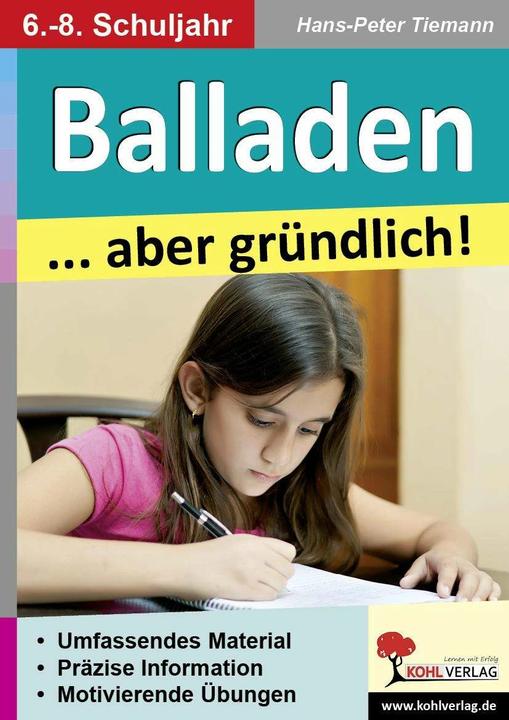 Produktbild Balladen... aber gründlich! (Deutsch, Hans-Peter Tiemann, 2014)