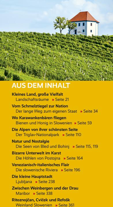 Produktbild Reiseführer Slowenien (Deutsch, Matthias Jacob, Klaus Schameitat, 2024)