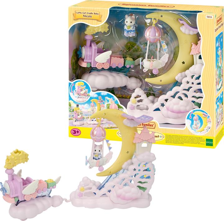 Produktbild Sylvanian Families Magisches Luftschiff mit Figur