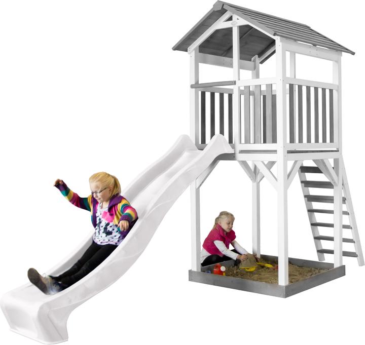 Image du produit Axi Tour de jeux Beach Tower - Toboggan blanc