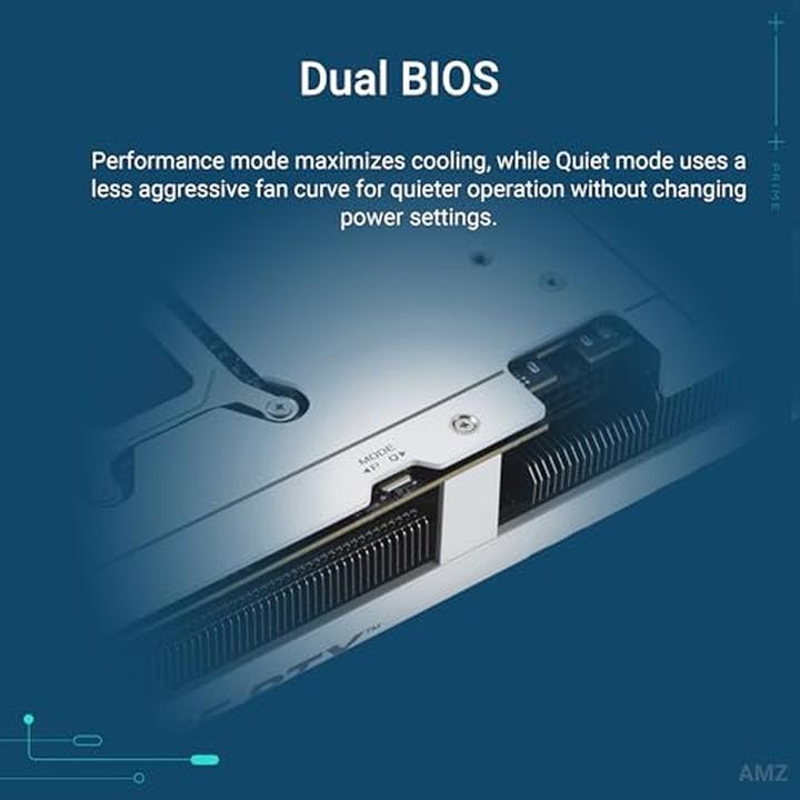 Actual product image ASUS Prime GeForce RTX 5070 OC White (12 GB, GDDR7)
