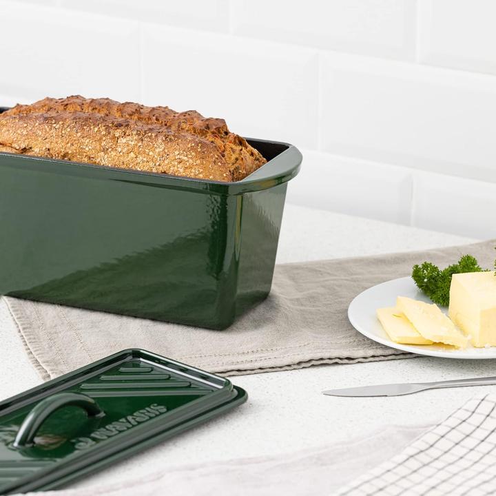Produktbild Navaris Gusseisen Brotbackform mit Deckel