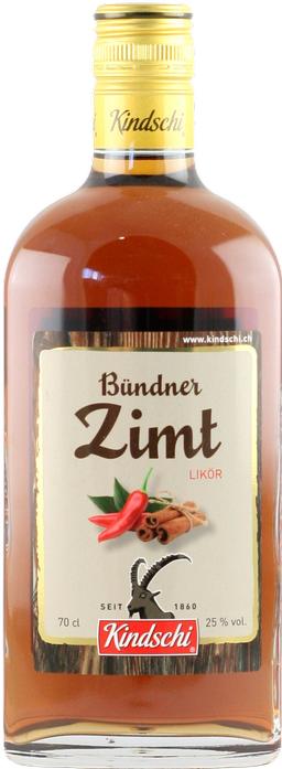 Actual product image Kindschi Cinnamon liqueur 25% 70 cl